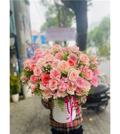 Giỏ hoa sinh nhật 0013