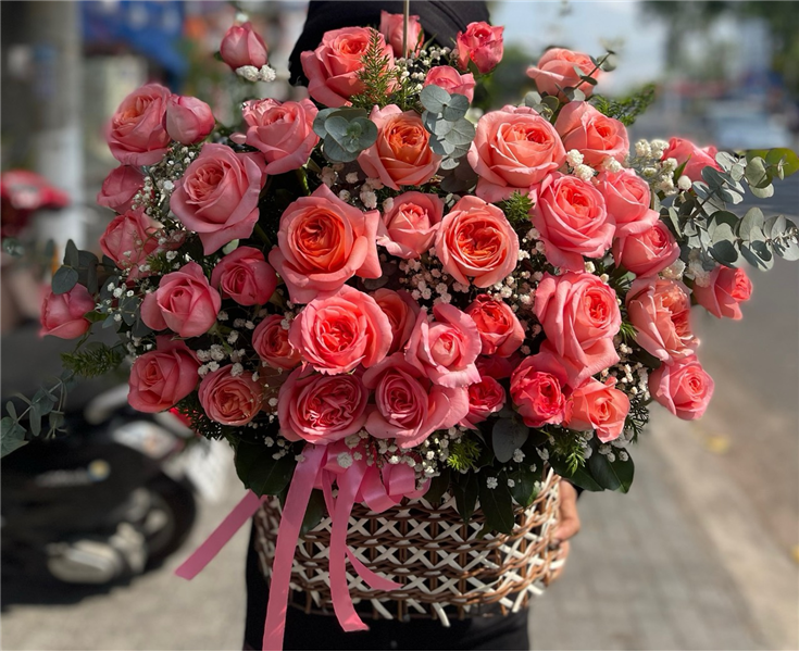 Giỏ hoa sinh nhật 0026