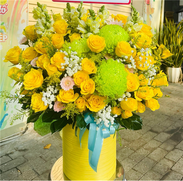 Giỏ hoa sinh nhật 0029